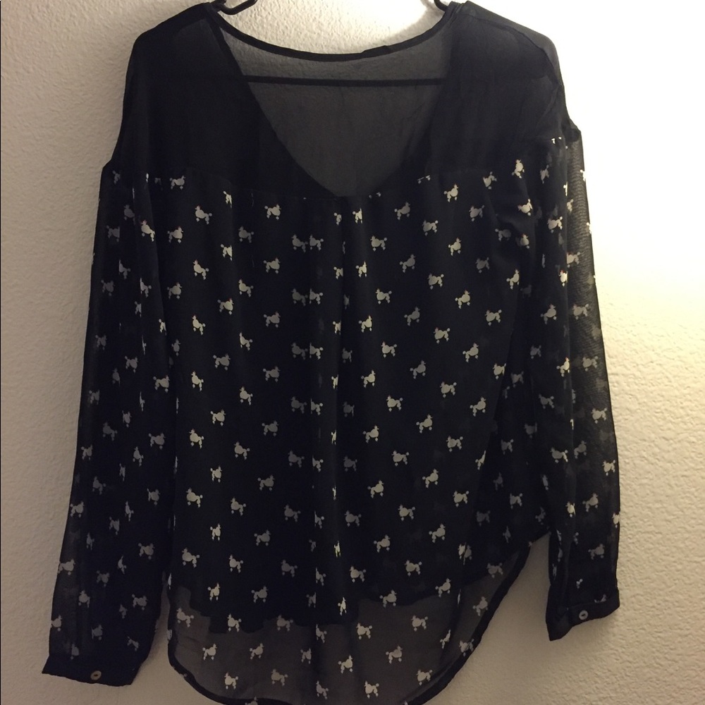 🔴⚡️Novelty Poodle Shirt⚡️ - Picture 3 of 3